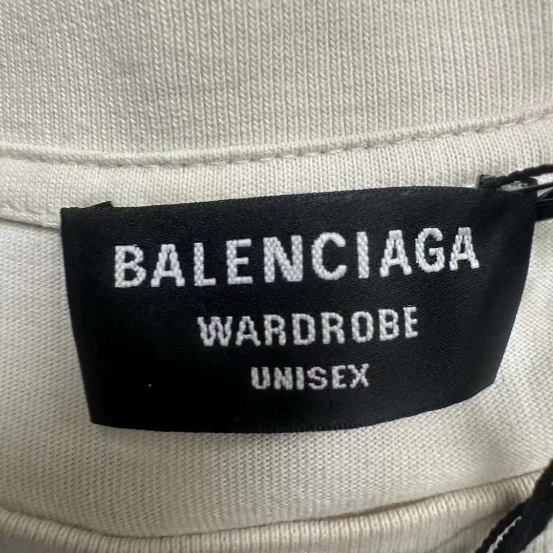 Balenciaga Balenciaga front and back logo short sleeves Size US M / EU 48-50 / 2 - 2 Thumbnail