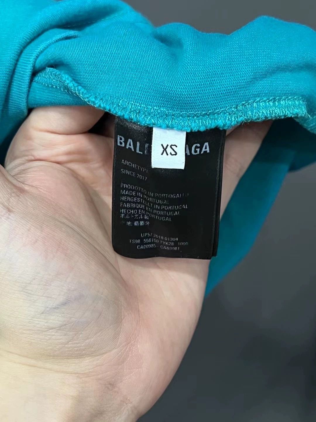 Balenciaga Balenciaga front and back logo cola short sleeved shirt Size US XS / EU 42 / 0 - 5 Thumbnail