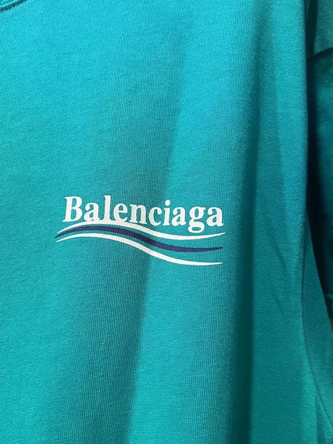 Balenciaga Balenciaga front and back logo cola short sleeved shirt Size US XS / EU 42 / 0 - 2 Thumbnail