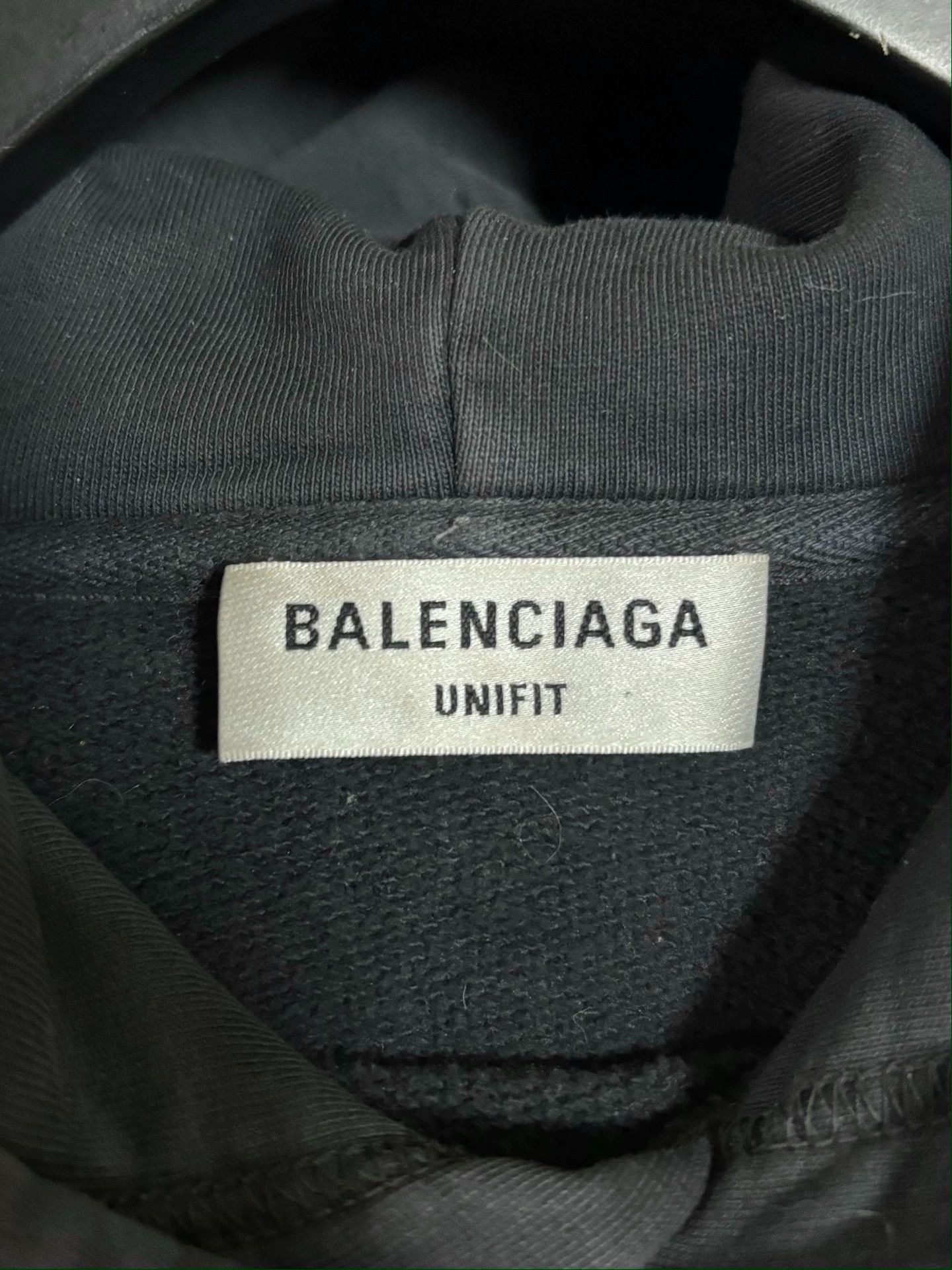 Balenciaga Balenciaga washed Batman logo hoodie Size US M / EU 48-50 / 2 - 3 Thumbnail