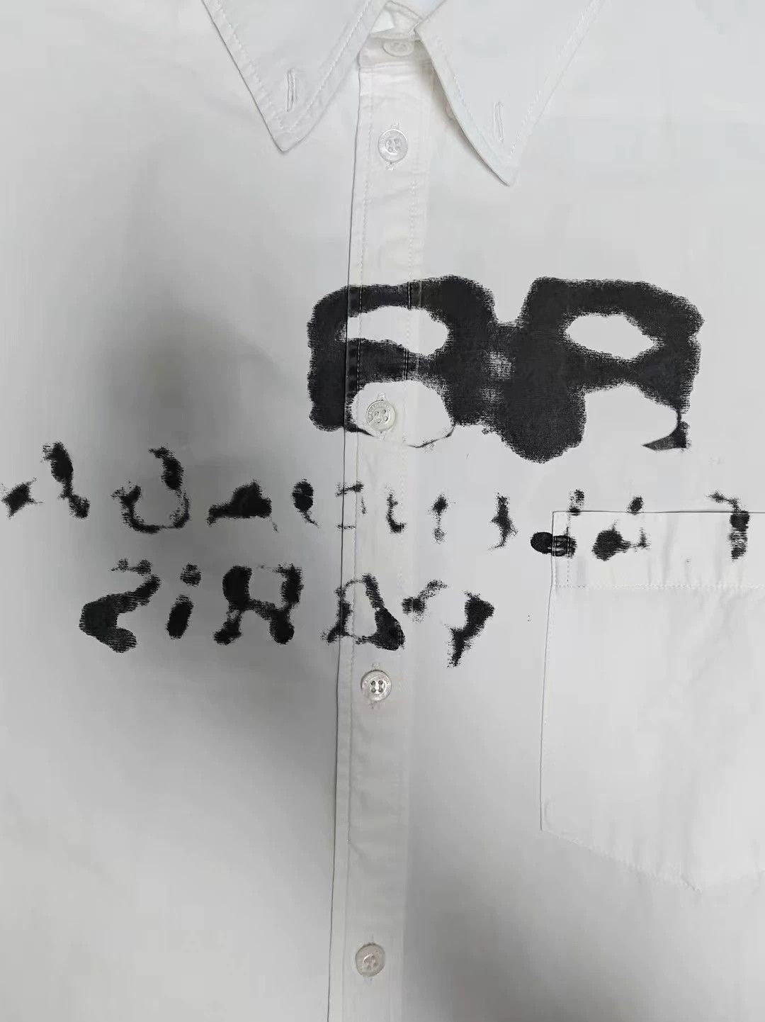 Balenciaga Balenciaga 23ss graffiti infiltrates double Blogo shirt jacket Size US S / EU 44-46 / 1 - 3 Thumbnail