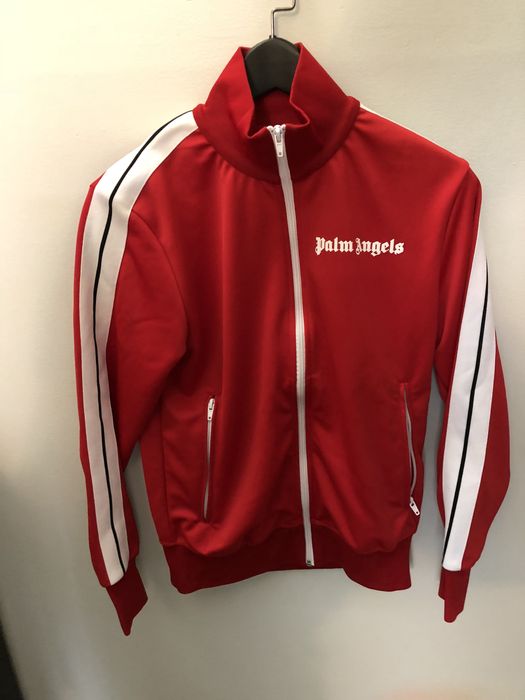 Palm Angels Palm Angels Classic Track Jacket Red