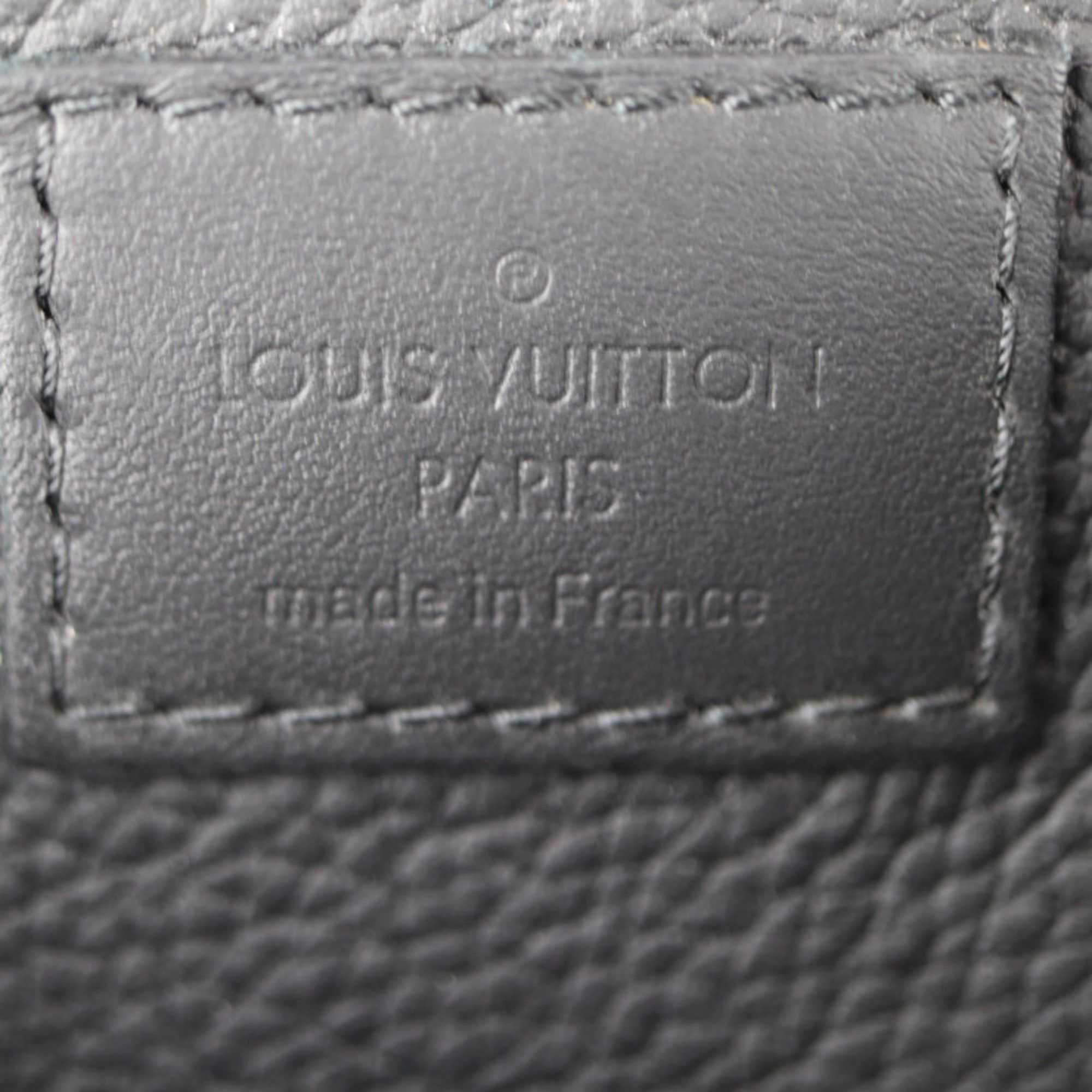 Louis Vuitton Louis Vuitton Take Off Sling Body Bag M57081 Grained Leather Noir Black LV Waist Size ONE SIZE - 10 Thumbnail