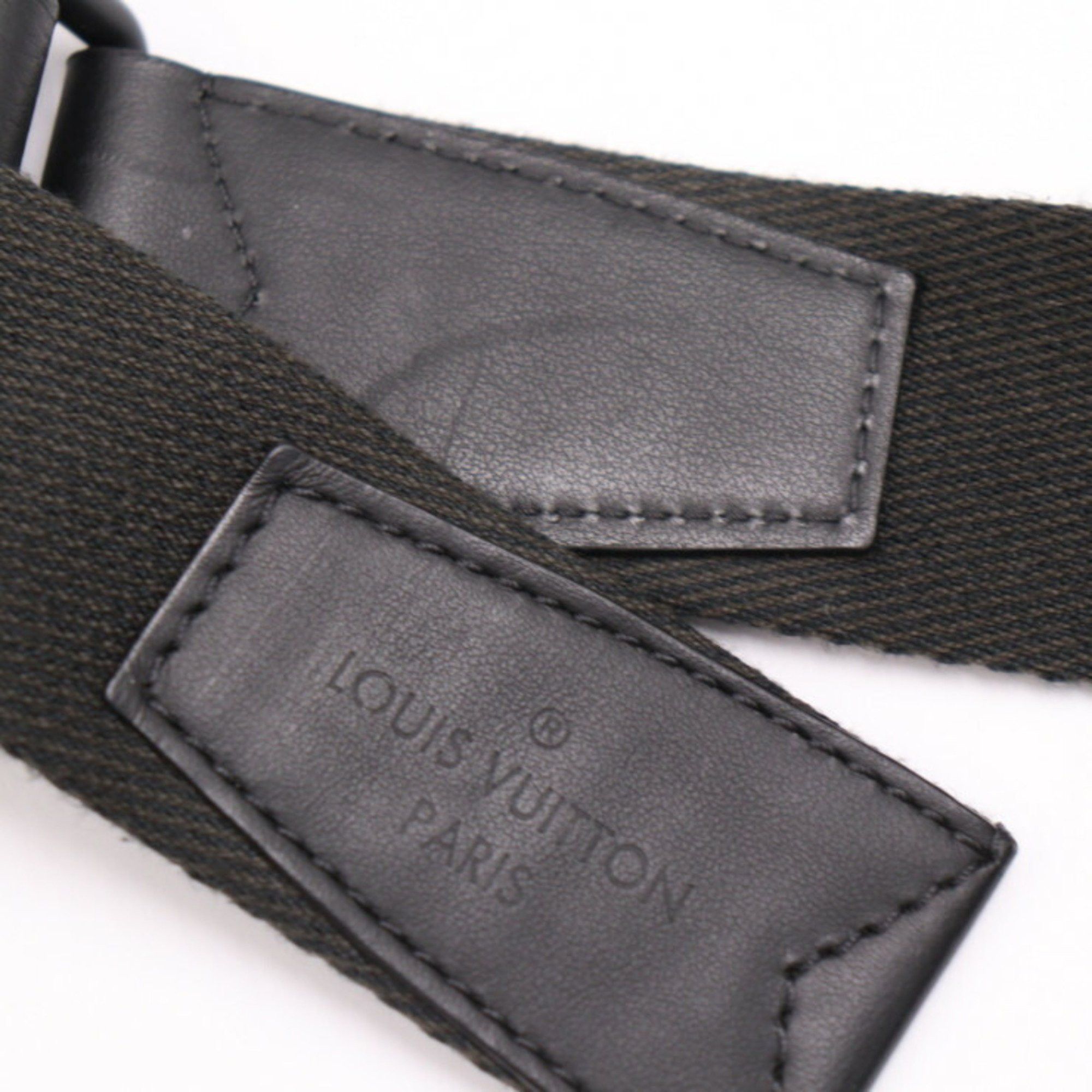 Louis Vuitton Louis Vuitton Take Off Sling Body Bag M57081 Grained Leather Noir Black LV Waist Size ONE SIZE - 7 Thumbnail