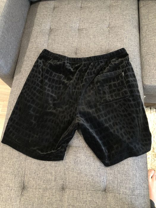 Supreme croc velour outlet shorts