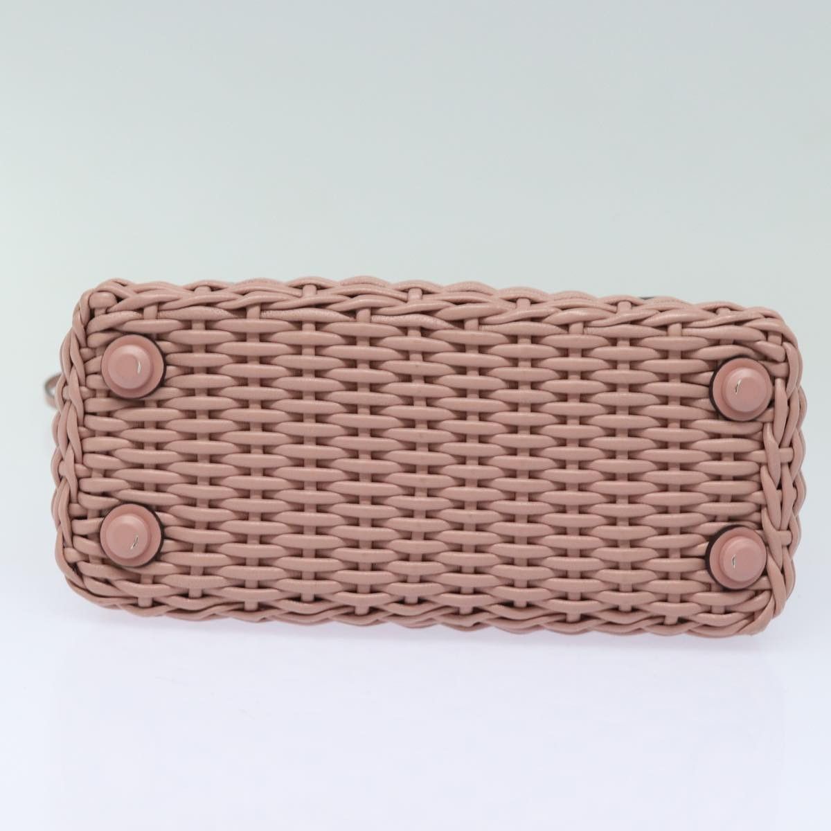 Salvatore Ferragamo Gancini Pink Leather Shoulder Bag (Pre-Owned) Size ONE SIZE - 3 Thumbnail