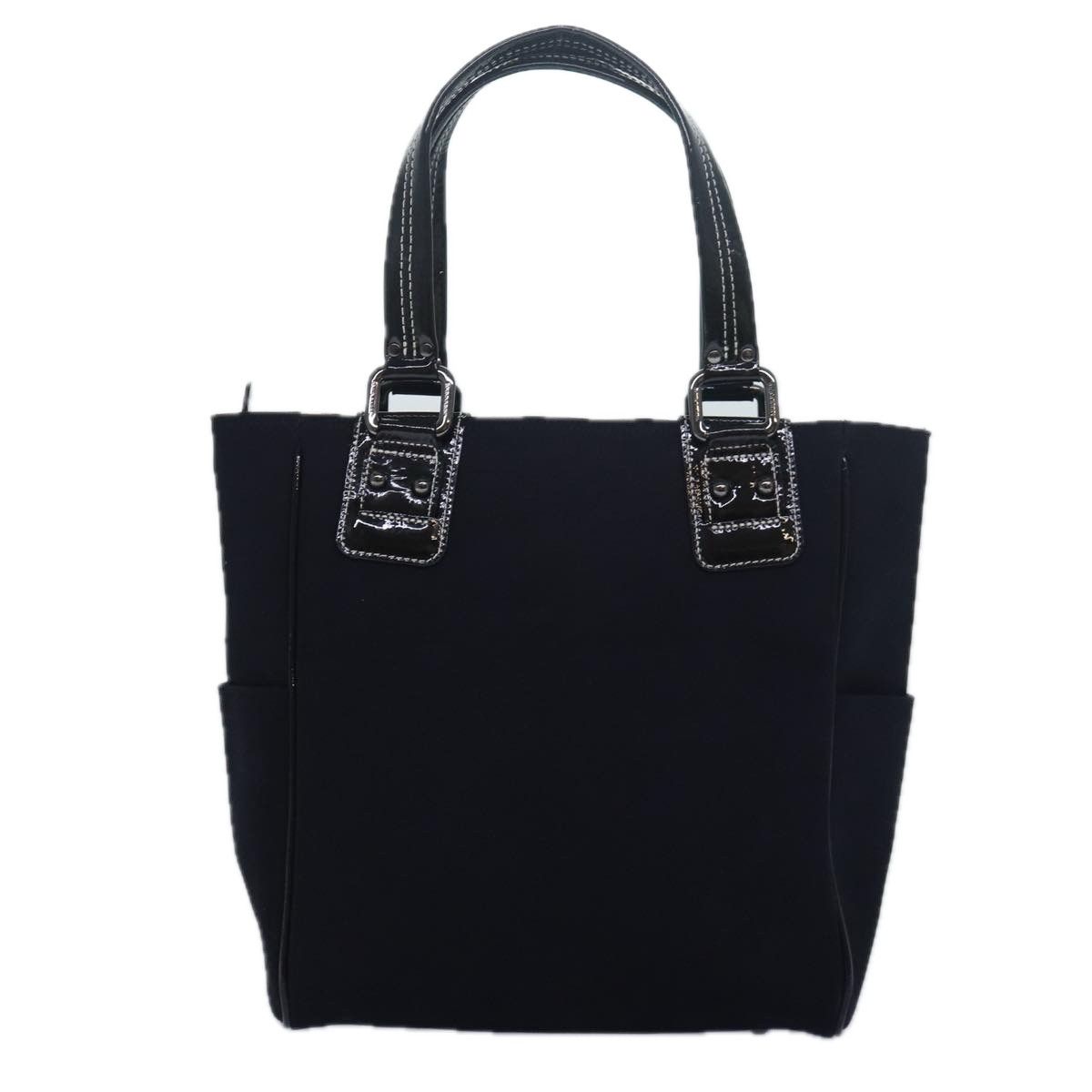 Burberry Blue Label Black Canvas Tote Bag (Pre-Owned) Size ONE SIZE - 2 Thumbnail
