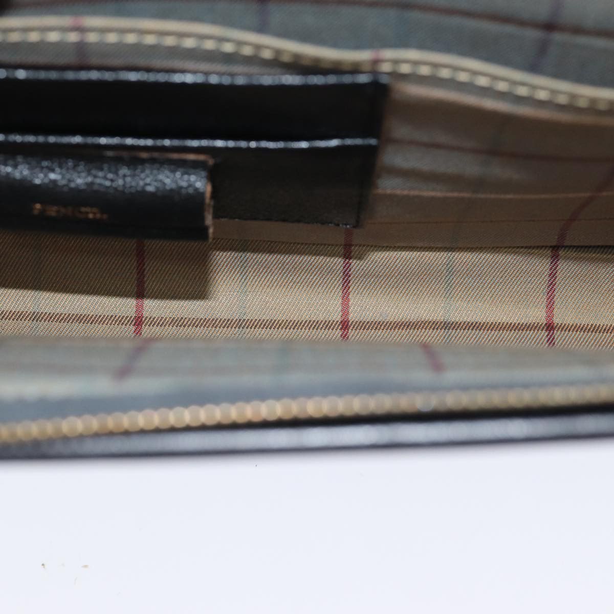 Burberry Black Leather Clutch Bag (Pre-Owned) Size ONE SIZE - 5 Thumbnail