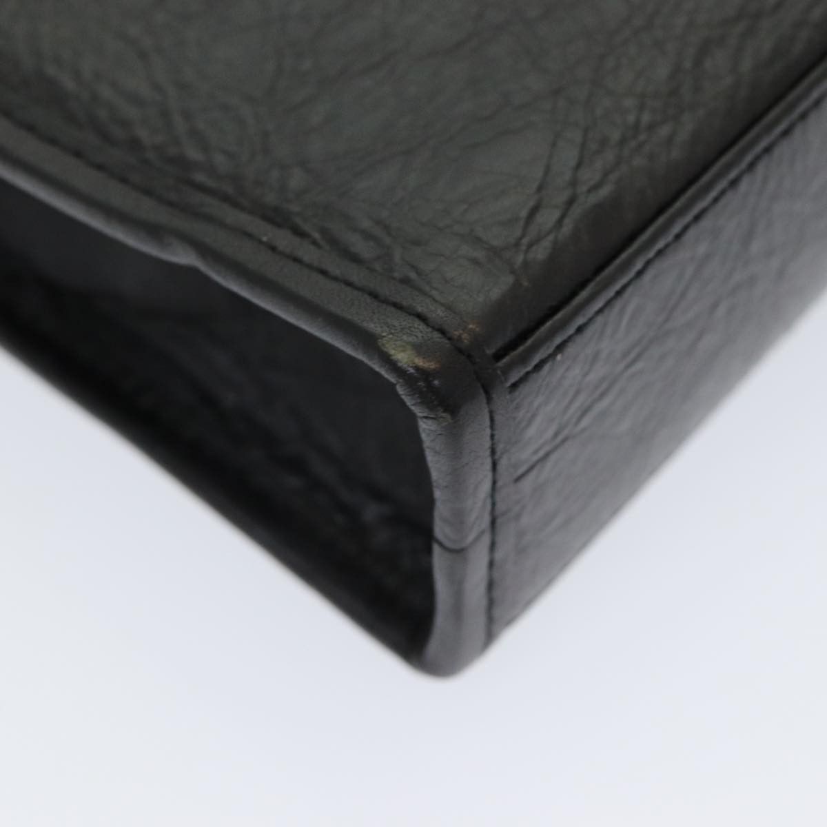 Burberry Black Leather Clutch Bag (Pre-Owned) Size ONE SIZE - 11 Thumbnail