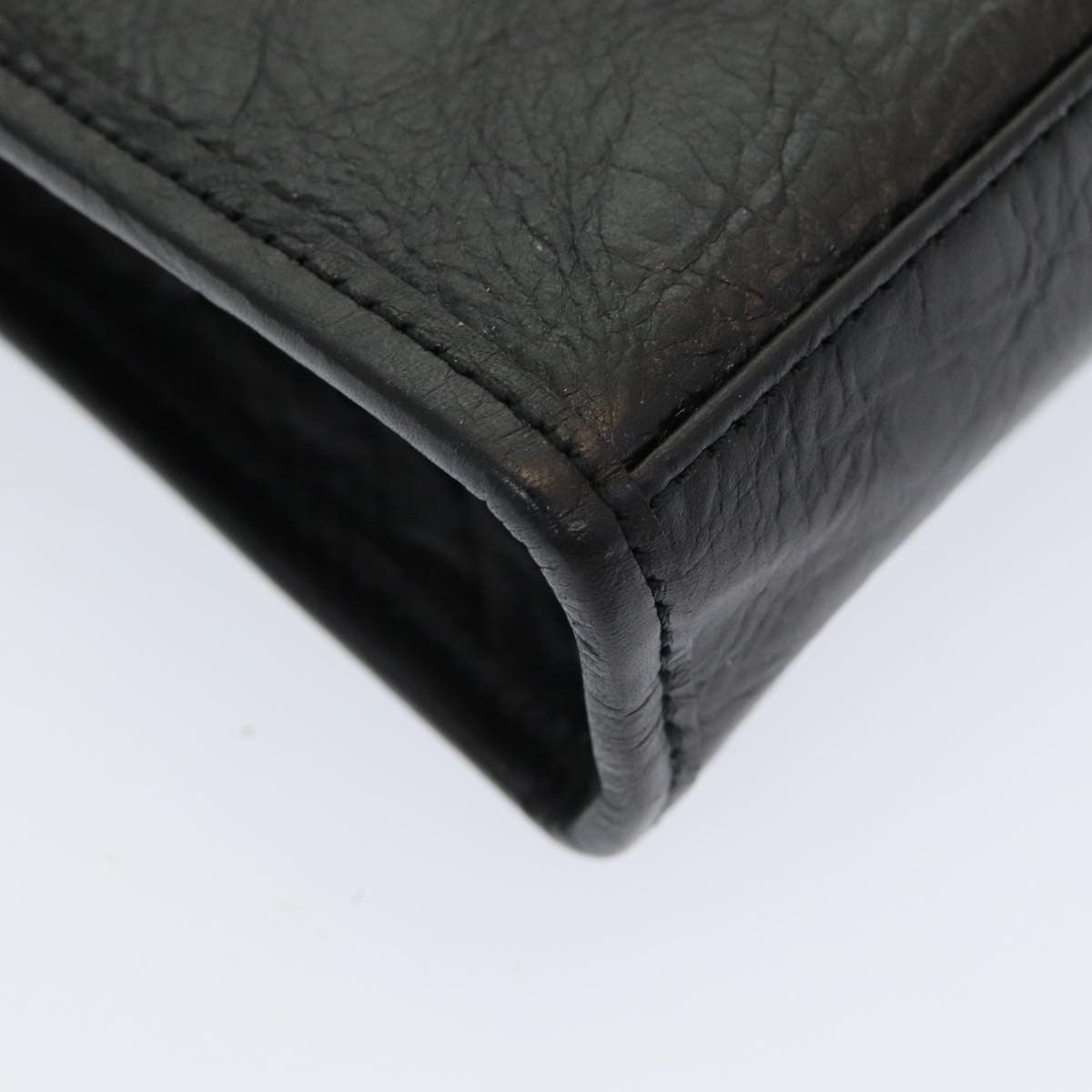 Burberry Black Leather Clutch Bag (Pre-Owned) Size ONE SIZE - 13 Thumbnail
