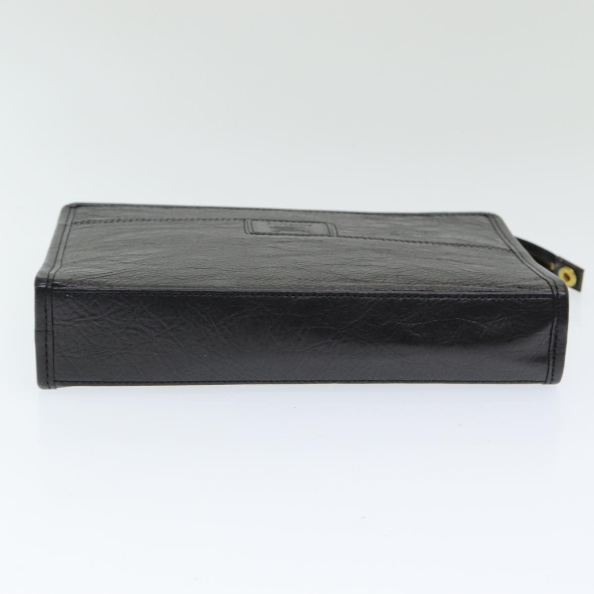 Burberry Black Leather Clutch Bag (Pre-Owned) Size ONE SIZE - 3 Thumbnail