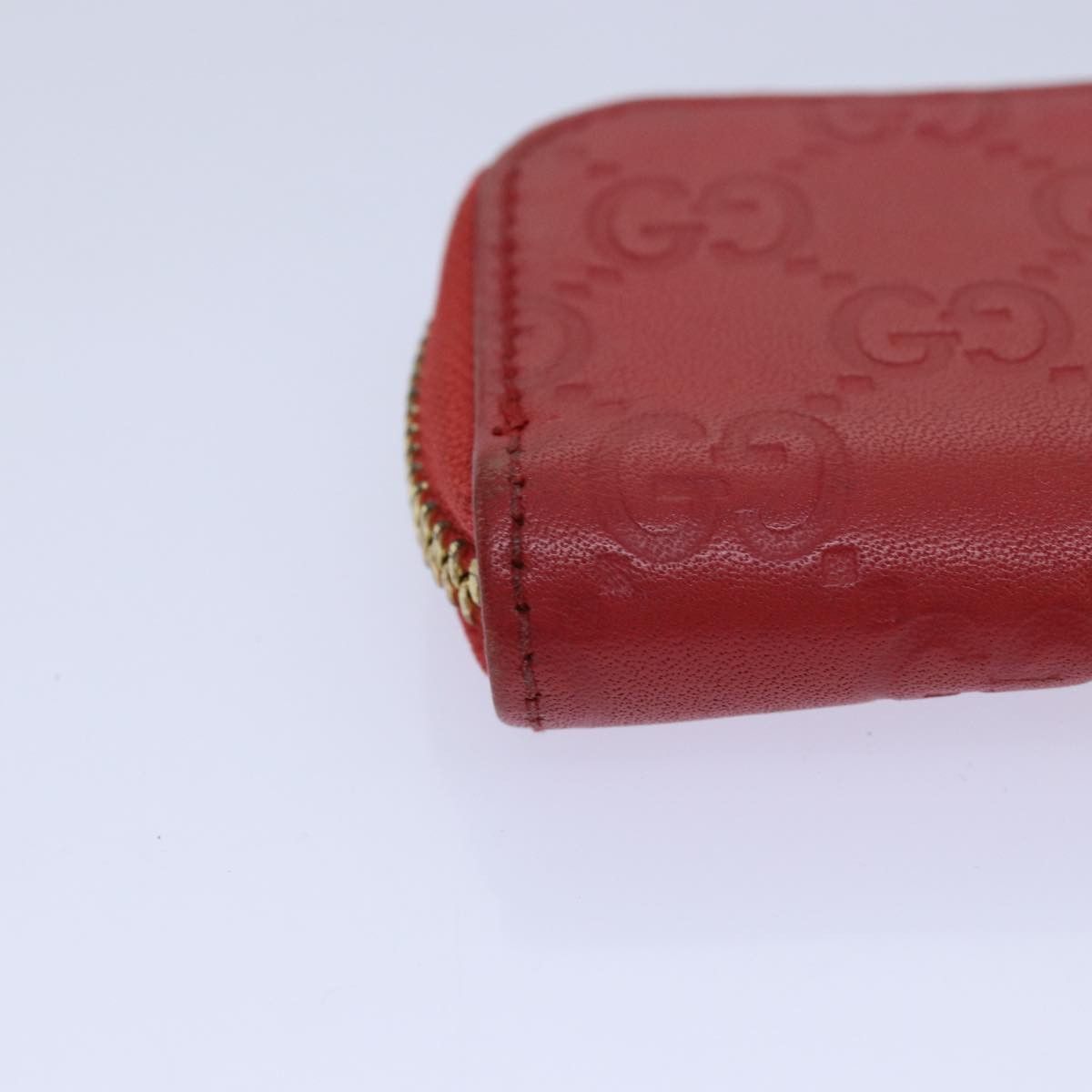 Gucci Gg Supreme Red Leather Wallet (Pre-Owned) Size ONE SIZE - 13 Thumbnail
