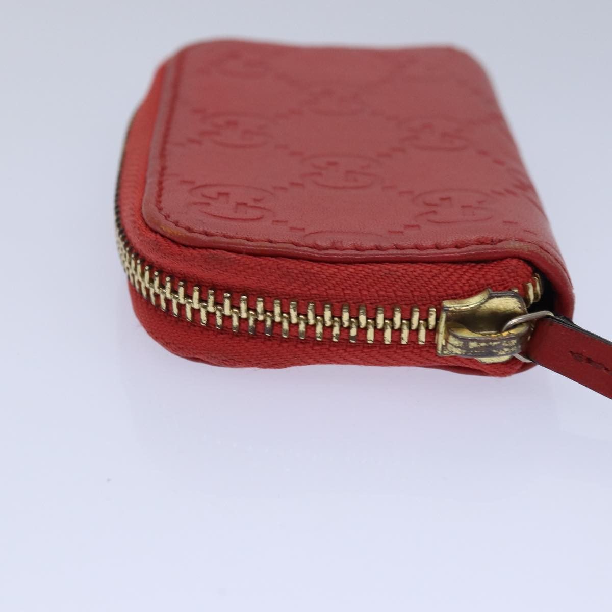 Gucci Gg Supreme Red Leather Wallet (Pre-Owned) Size ONE SIZE - 8 Thumbnail