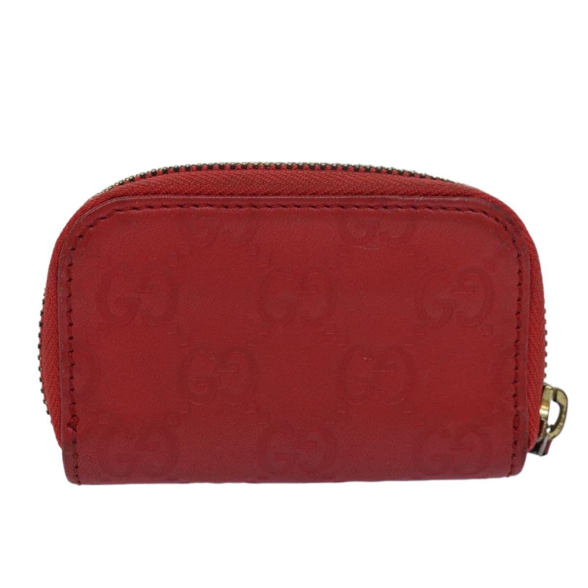 Gucci Gg Supreme Red Leather Wallet (Pre-Owned) Size ONE SIZE - 2 Thumbnail