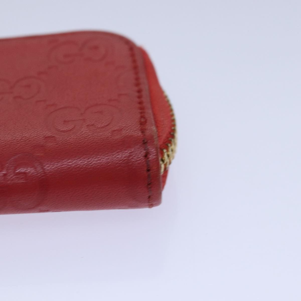 Gucci Gg Supreme Red Leather Wallet (Pre-Owned) Size ONE SIZE - 12 Thumbnail