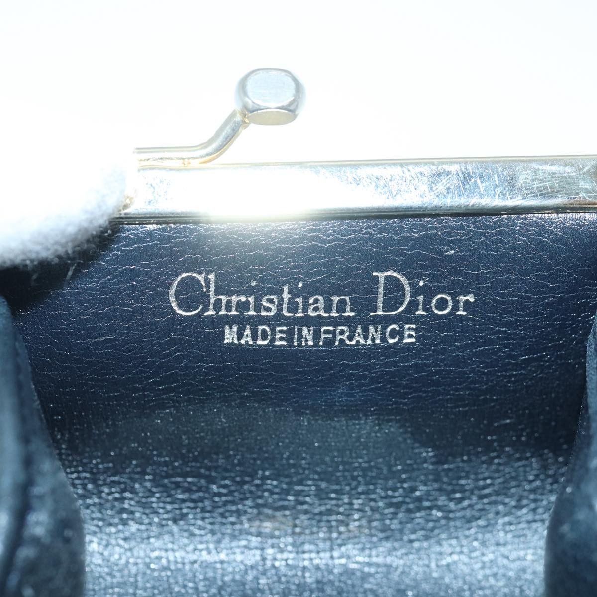 Dior Navy Canvas Wallet (Pre-Owned) Size ONE SIZE - 6 Thumbnail