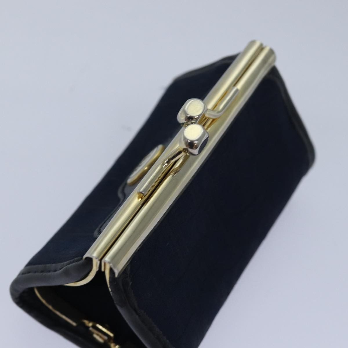 Dior Navy Canvas Wallet (Pre-Owned) Size ONE SIZE - 4 Thumbnail