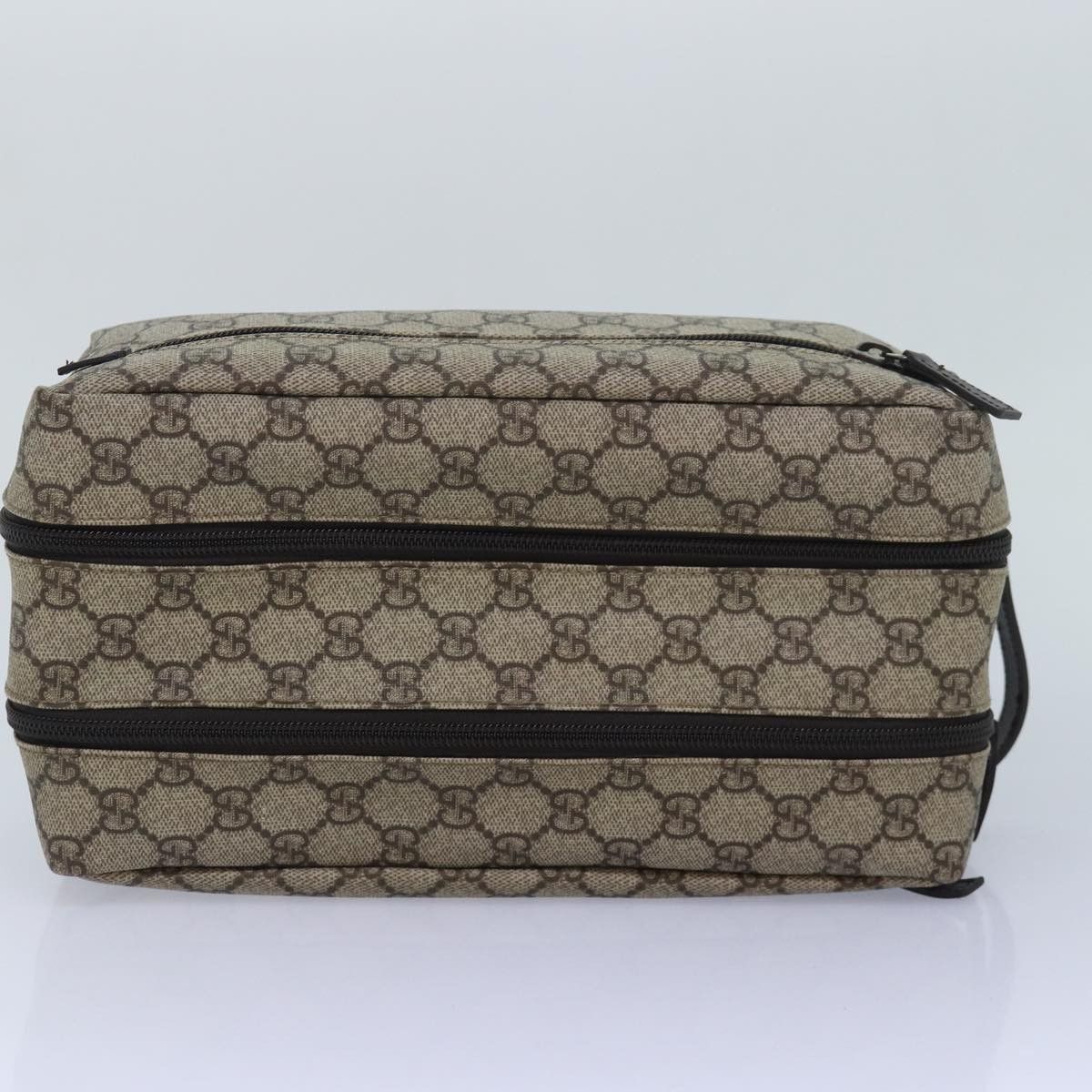 Gucci Gg Canvas Beige Leather Clutch Bag (Pre-Owned) Size ONE SIZE - 4 Thumbnail