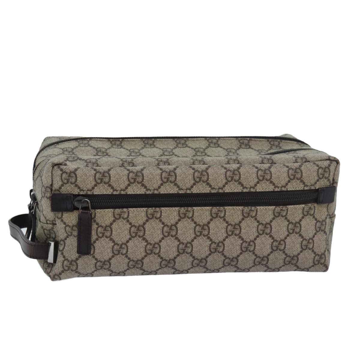Gucci Gg Canvas Beige Leather Clutch Bag (Pre-Owned) Size ONE SIZE - 11 Thumbnail