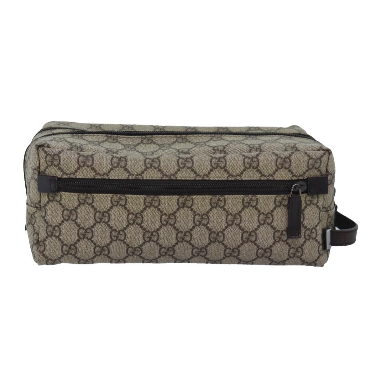 Gucci Gg Canvas Beige Leather Clutch Bag (Pre-Owned) Size ONE SIZE - 2 Thumbnail