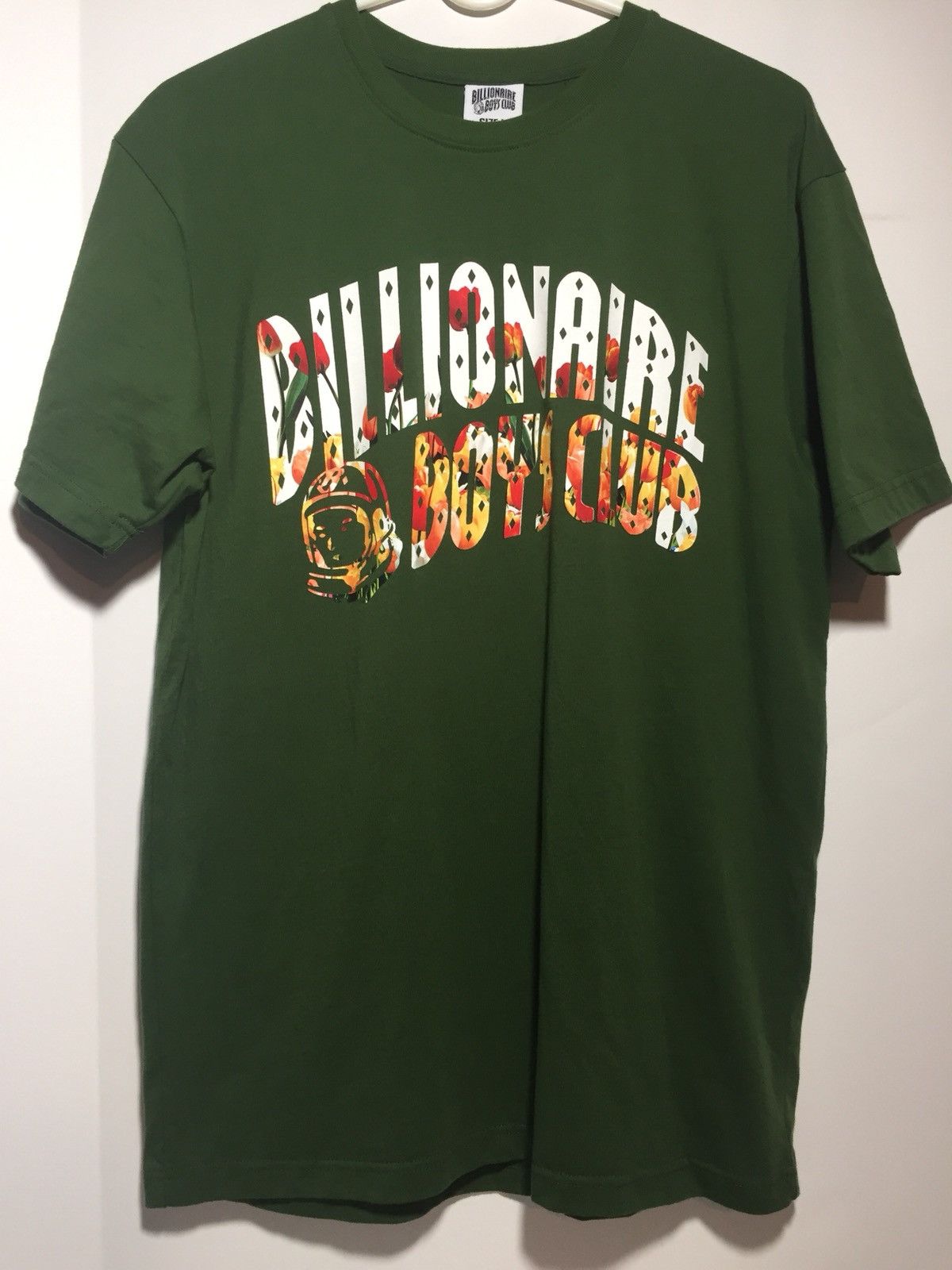 Billionaire Boys Club Billionaire Boys Club Green Floral Tee | Grailed
