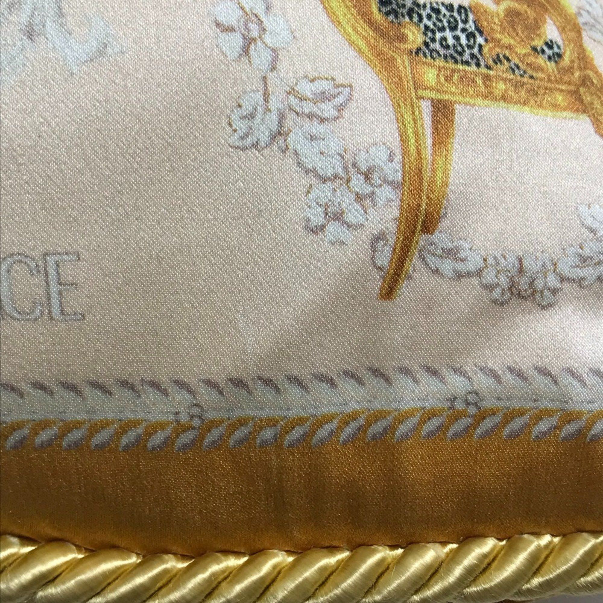 Versace VERSACE Medusa Cushion Polyester Men's Women's Light Orange Size ONE SIZE - 7 Thumbnail