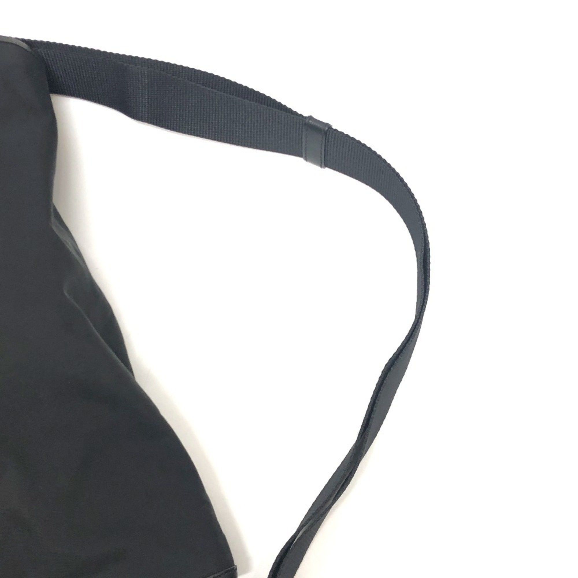 Prada Prada V166 Bag Shoulder Nylon Leather Men's Black Size ONE SIZE - 7 Thumbnail