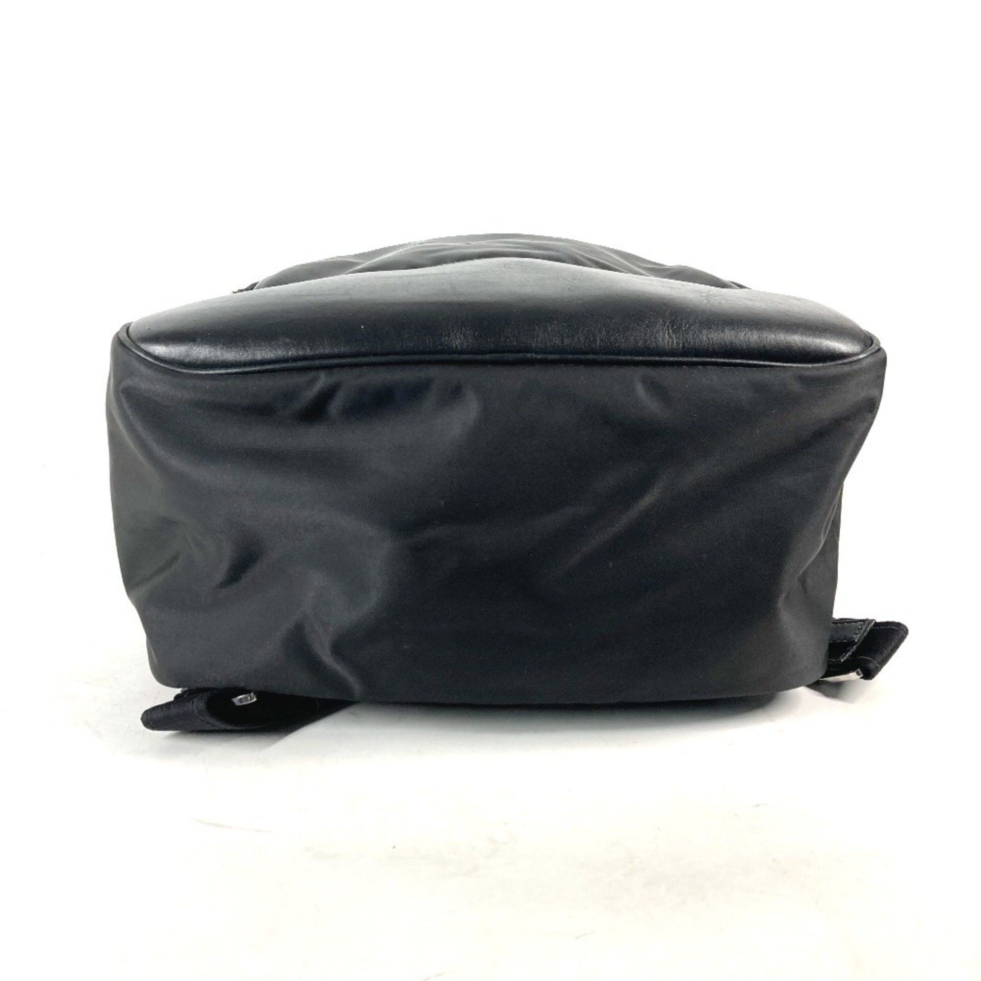 Versace Versace Backpack Bag Handbag Rucksack Nylon Leather Men's Black Size ONE SIZE - 5 Thumbnail