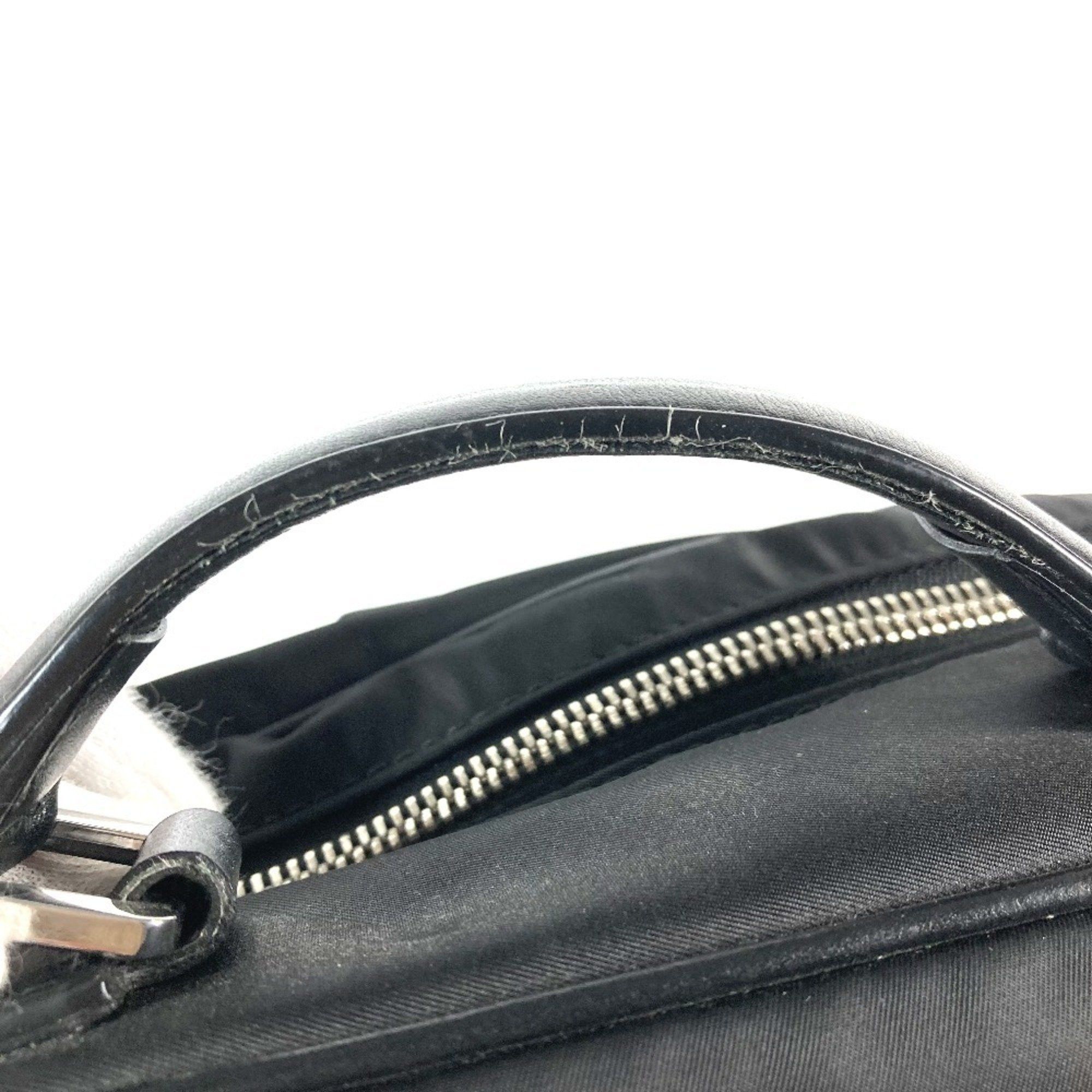 Versace Versace Backpack Bag Handbag Rucksack Nylon Leather Men's Black Size ONE SIZE - 10 Thumbnail
