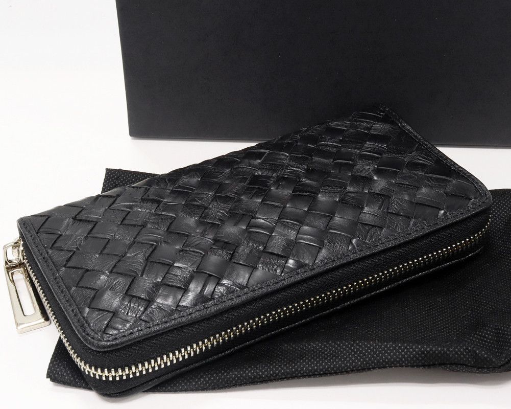 Other Other Crocodile Round Zipper Long Wallet Black Leather Long Wallet 2301419 in Pristine Condition Size ONE SIZE - 2 Thumbnail