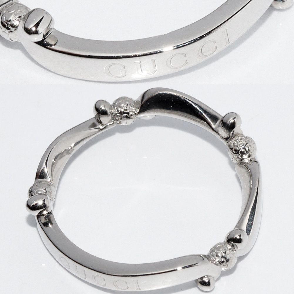 Gucci Gucci Gucci Pt950 Bridal Ring Japan Limited Metal Ring 2102401 in Great Condition Size ONE SIZE - 4 Thumbnail