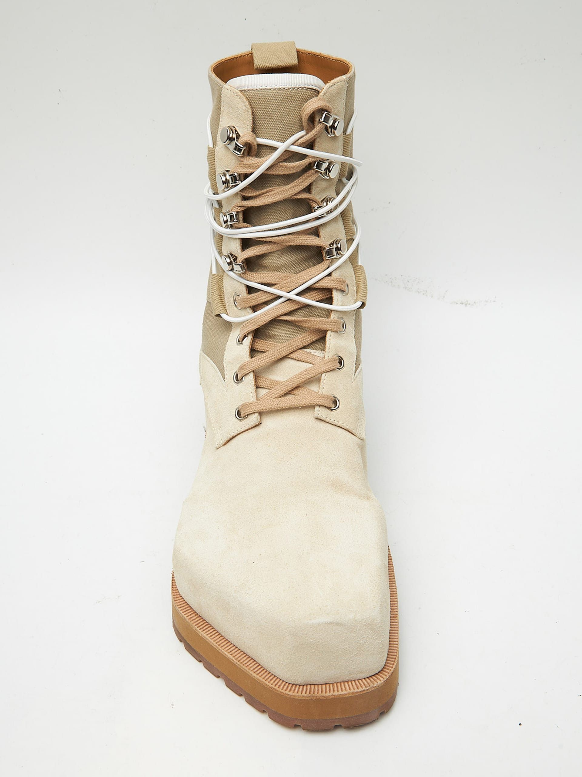 Magliano Beige Massive High Suede Boots Size US 12 / EU 45 - 5 Thumbnail