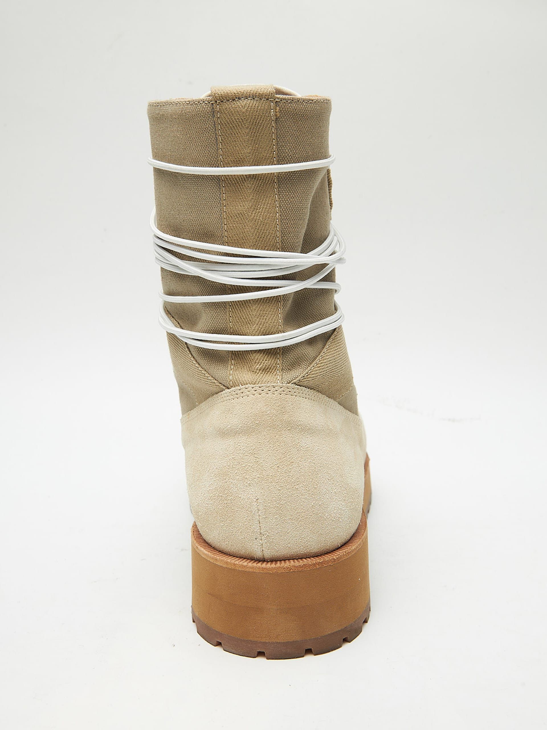 Magliano Beige Massive High Suede Boots Size US 12 / EU 45 - 6 Thumbnail