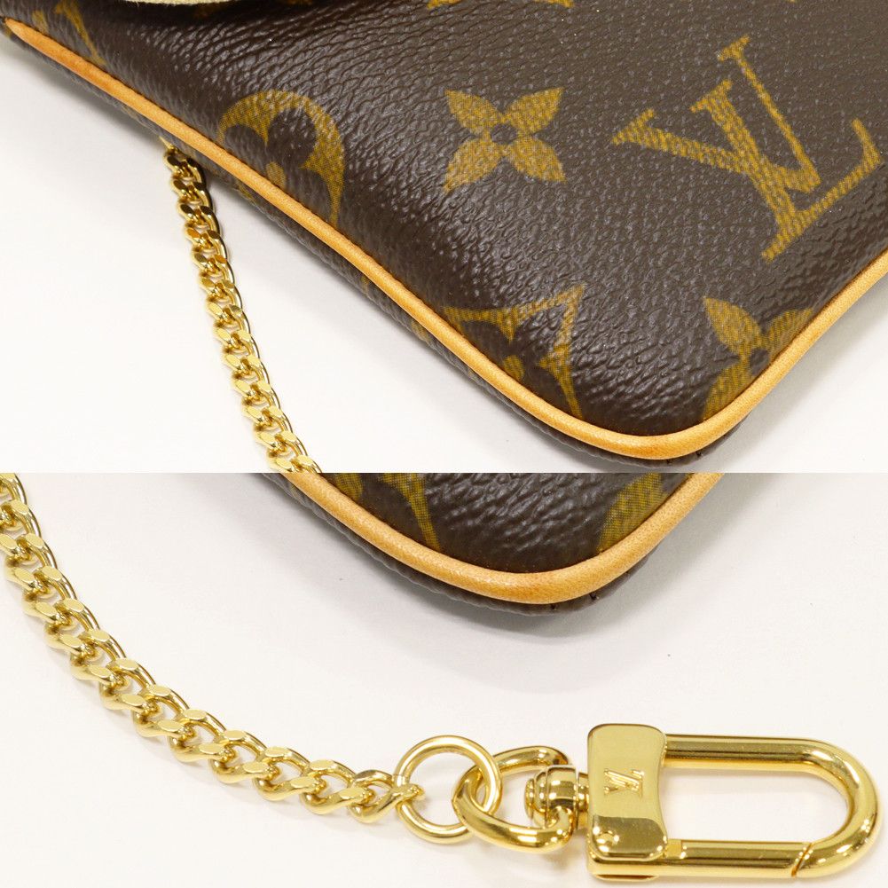 Louis Vuitton Louis Vuitton Louis Vuitton Monogram Canvas Phone Case MM M66546 Canvas Other M66546 in Pristine Condition Size ONE SIZE - 5 Thumbnail