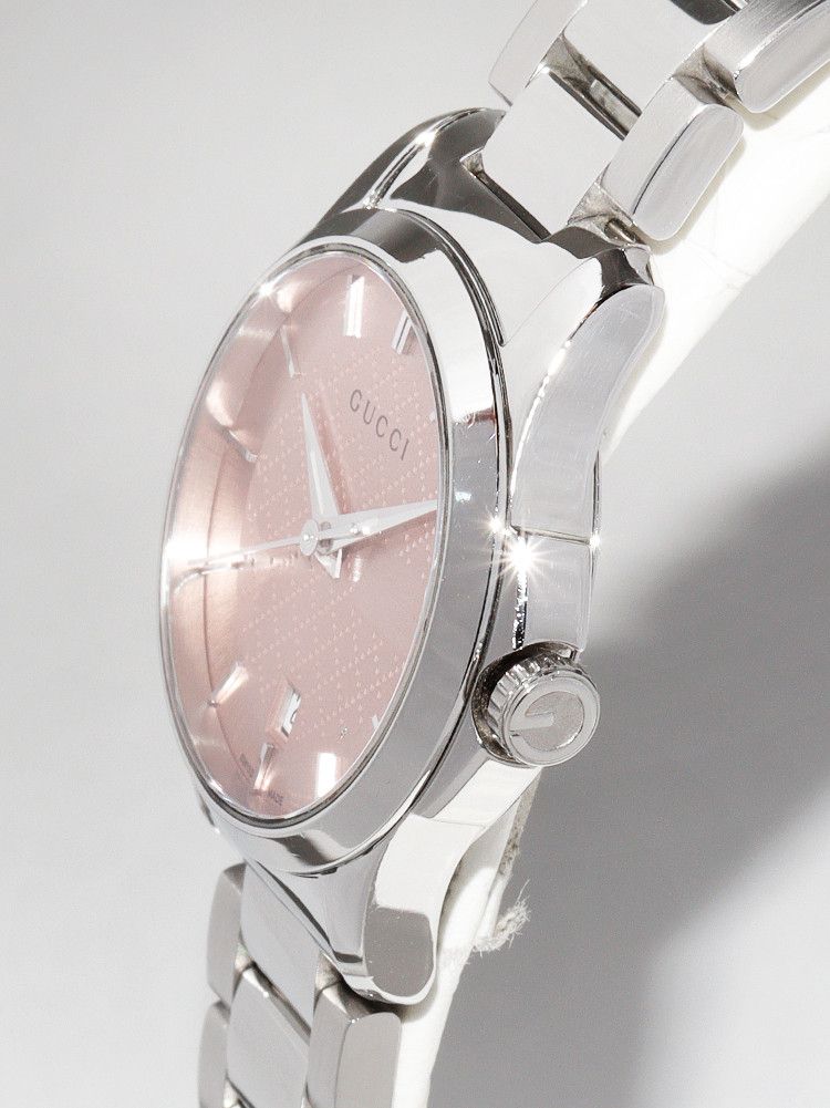 Gucci Gucci Gucci G-Timeless Quartz Stainless Steel Watch YA126524 Metal Quartz 126524 in Great Condition Size ONE SIZE - 4 Thumbnail