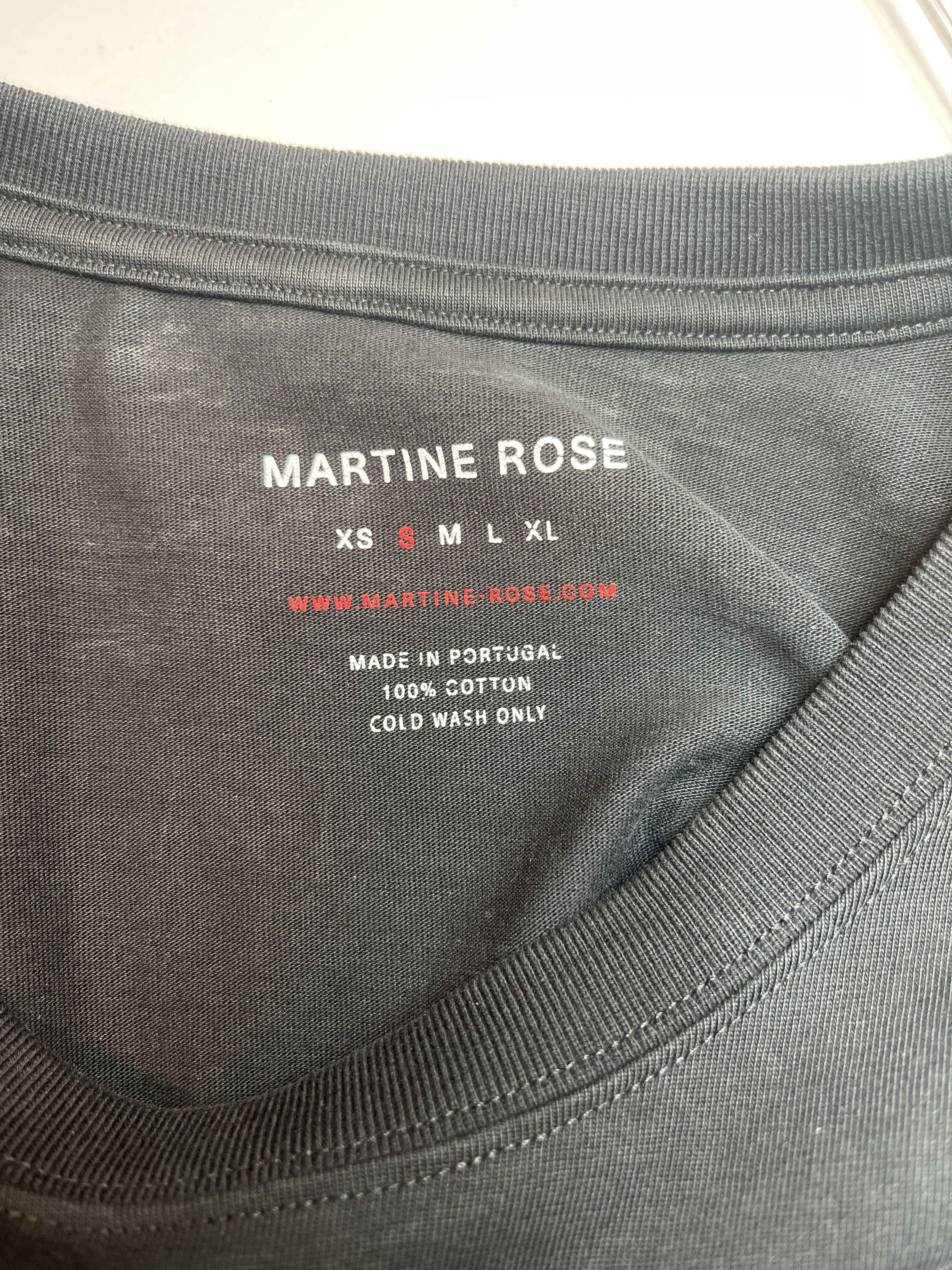 Martine Rose AW14 Model Muscle T-Shirt Size US S / EU 44-46 / 1 - 3 Thumbnail