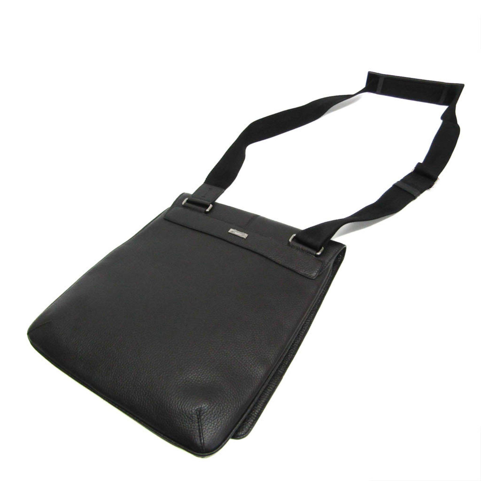 Man Bag Cartier Cartier Women,Men Leather Shoulder Bag Black