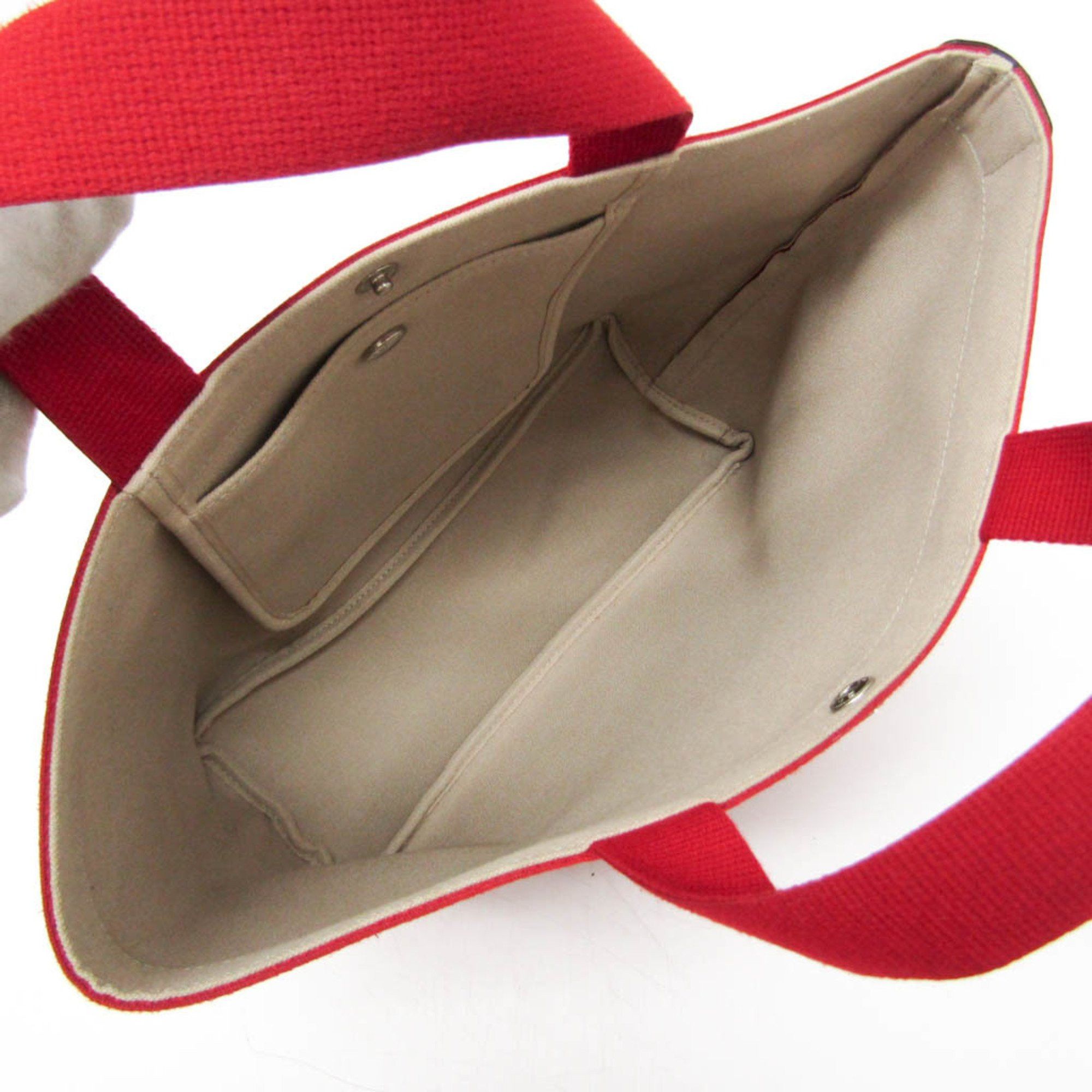 Other Hervé Chapelier Women's Coated Canvas,Canvas Handbag Red Color Size ONE SIZE - 3 Thumbnail