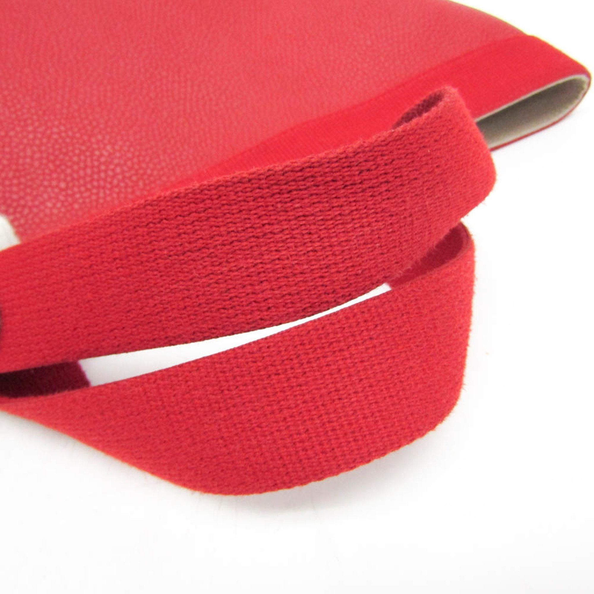 Other Hervé Chapelier Women's Coated Canvas,Canvas Handbag Red Color Size ONE SIZE - 8 Thumbnail