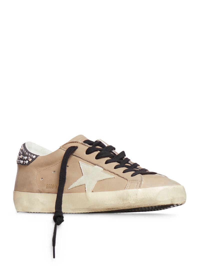 Golden Goose SUPER STAR WITH SWAROVSKI STUDS Size US 7 / EU 40 - 2 Thumbnail