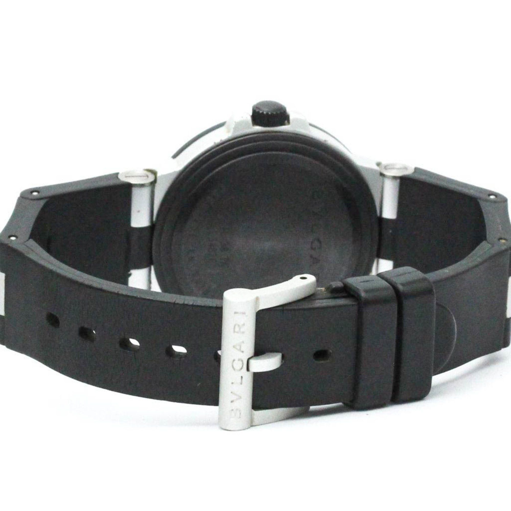 Bvlgari BVLGARI Alminium Rubber Automatic Mens Watch AL38TA BF574252 Size ONE SIZE - 5 Thumbnail