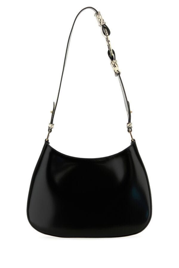 Prada Black Leather Cleo Shoulder Bag Size ONE SIZE - 5 Thumbnail