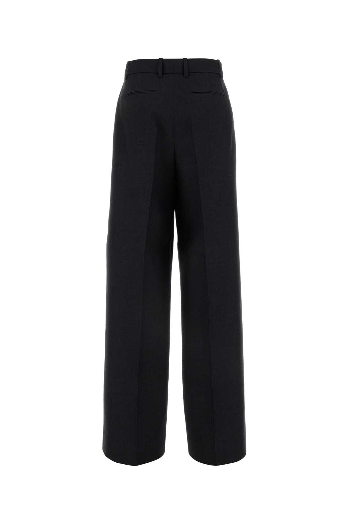Gucci Slate Wool Wide-Leg Pant Size 27" / US 4 / IT 40 - 2 Thumbnail