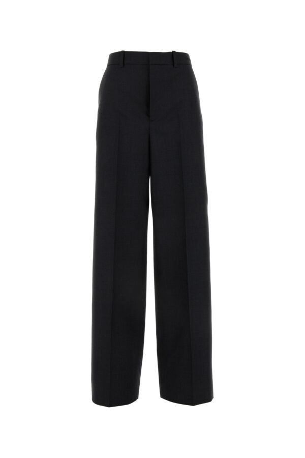 Gucci Slate Wool Wide-Leg Pant Size 27" / US 4 / IT 40 - 3 Thumbnail