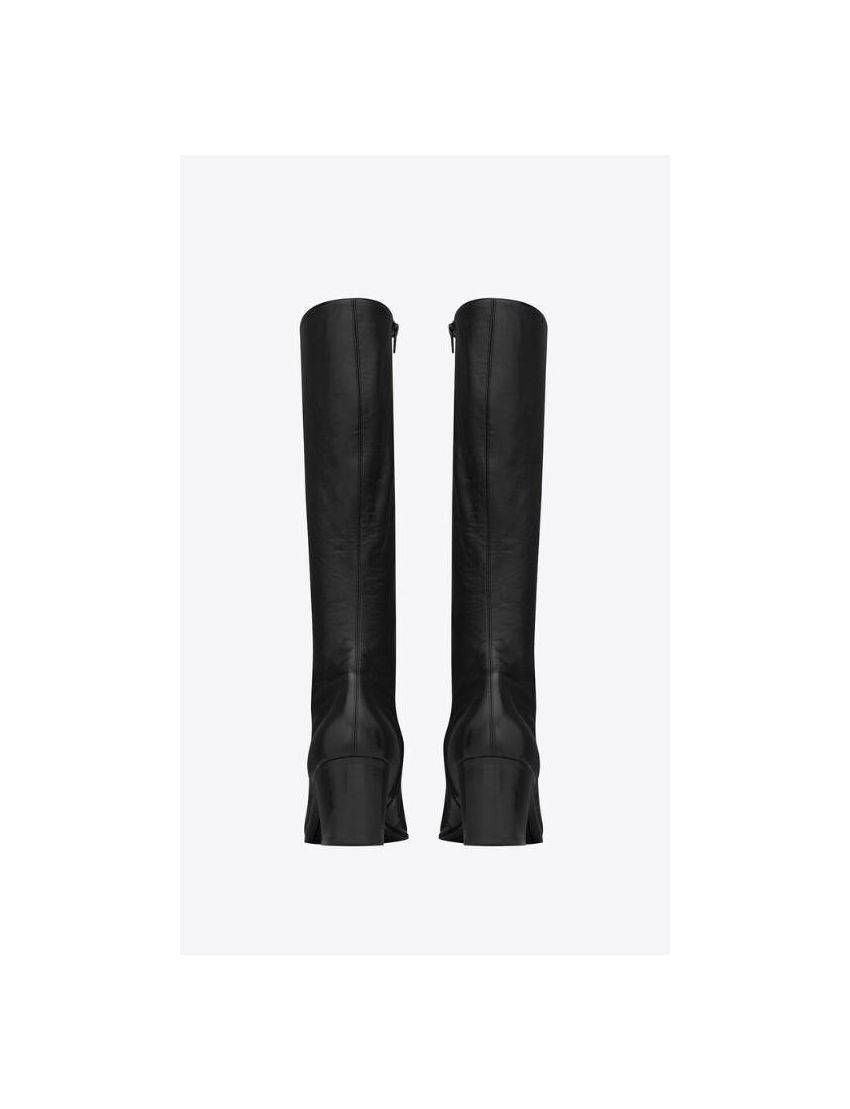 Saint Laurent Paris Otto Zipped Boots in Smooth Leather Size US 8 / EU 41 - 3 Thumbnail