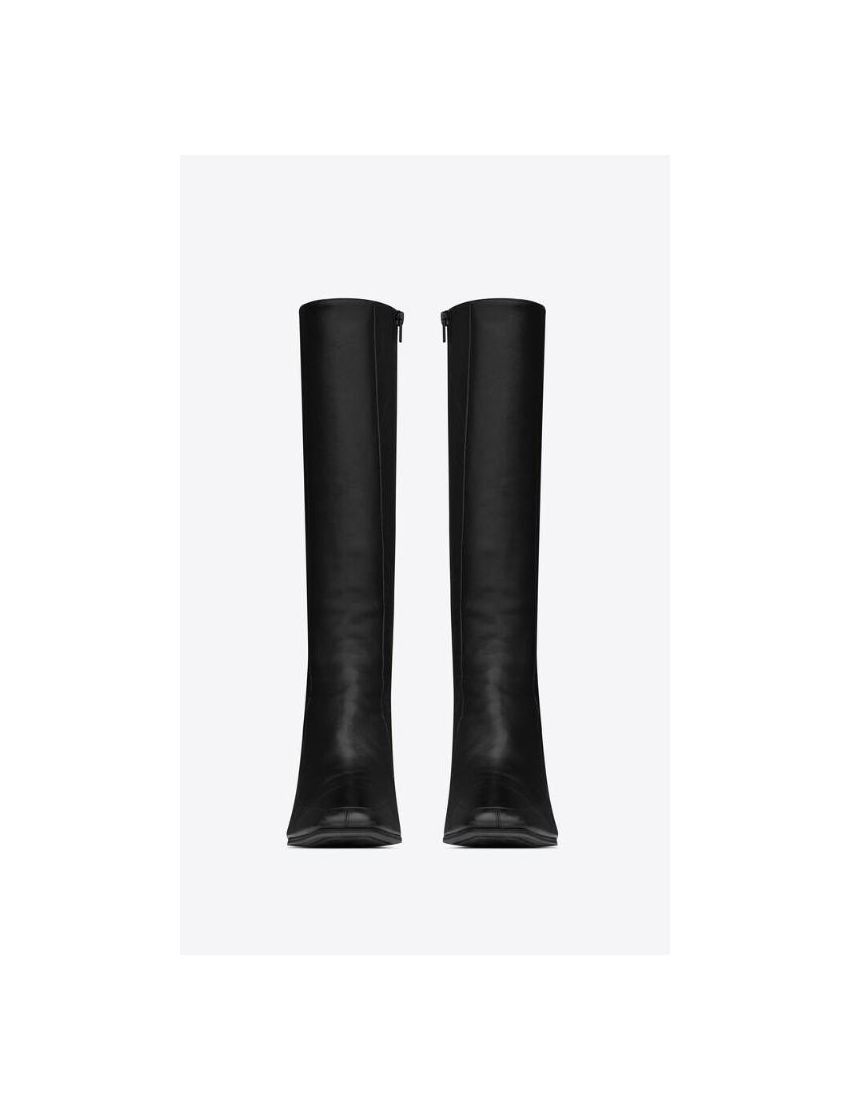 Saint Laurent Paris Otto Zipped Boots in Smooth Leather Size US 8 / EU 41 - 2 Thumbnail