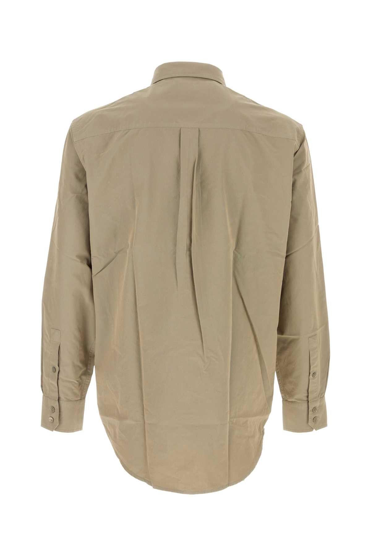 Burberry Khaki Poplin Shirt Size US S / EU 44-46 / 1 - 2 Thumbnail