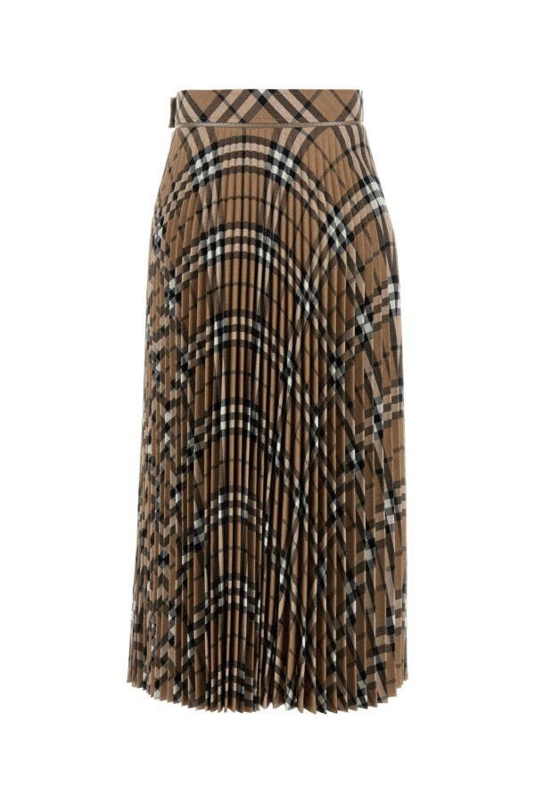 Burberry Embroidered Polyester Blend Skirt Size 26" / US 2 / IT 38 - 4 Thumbnail