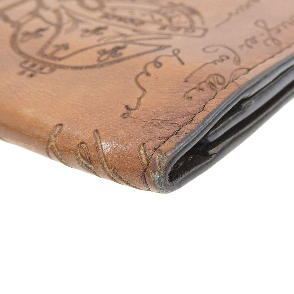 Other Other Berluti Calligraphy Bifold Wallet Brown Diamond Bag DUTY FREE for USA Size ONE SIZE - 5 Thumbnail