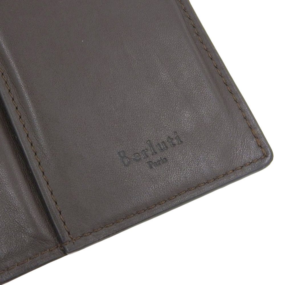 Other Other Berluti Calligraphy Bifold Wallet Brown Diamond Bag DUTY FREE for USA Size ONE SIZE - 9 Thumbnail